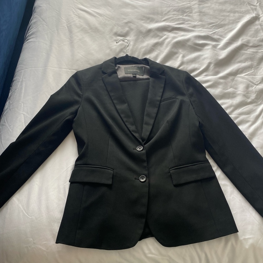 Banana Republic Black Pantsuit